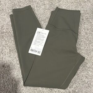 Olive Green Leggings lululemon align 25”
